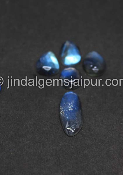 Blue Labradorite Rose Cut Slices